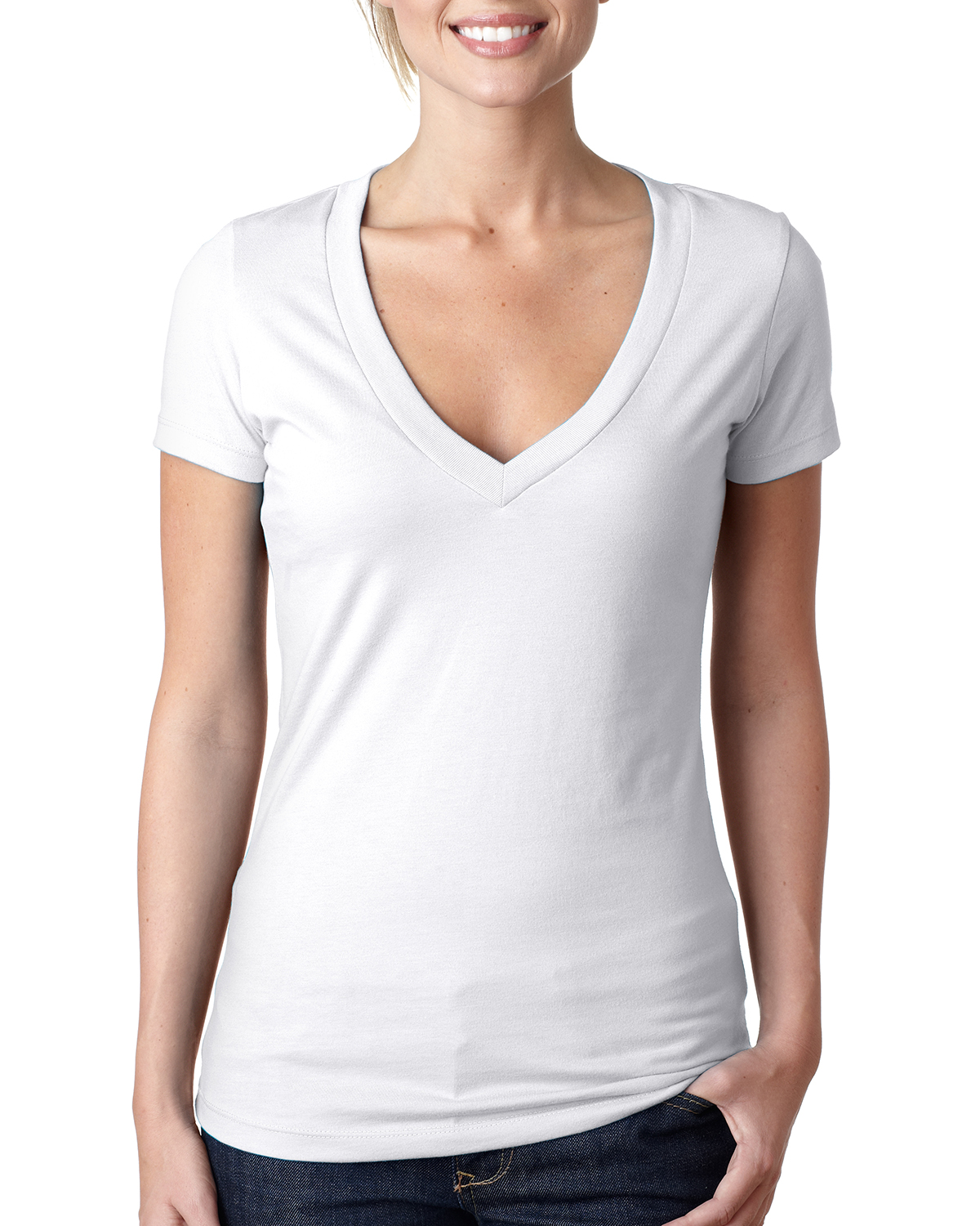 Women's V neck t-shirt